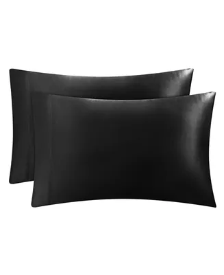 Juicy Couture Satin 2 Piece Pillow Case Set