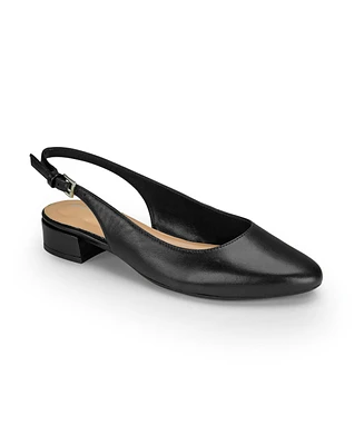 Easy Spirit Women's Cassius eFlex Low Block Heel Slingback Pumps