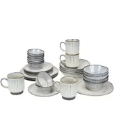 Bia Cordon Bleu Colonnade Set of Four Mugs, 16 oz