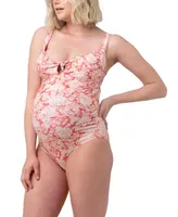 Ripe Maternity Maternity Paloma One Piece Dusty Coral