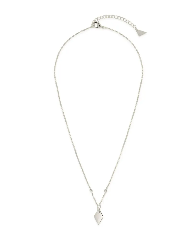 Sterling Forever Louise Pendant Necklace