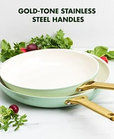 GreenPan Reserve Padova Ceramic 10" & 12" Nonstick Frypans, Set of 2