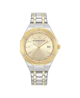 Bcbgmaxazria Women's Classic Two Tone Stainless Steel Bracelet Watch 36mm