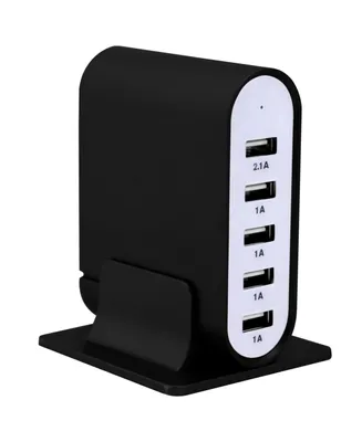 Trexonic 7.1 Amps 5 Port Universal Usb Compact Charging Station