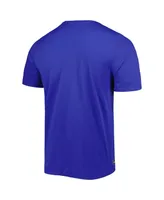 Men's New Era Royal Los Angeles Rams Combine Authentic Training Huddle Up T-shirt
