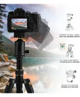 Kodak Premium Professional 2-in-1 Aluminum Camera Tripod w/Bluetooth
