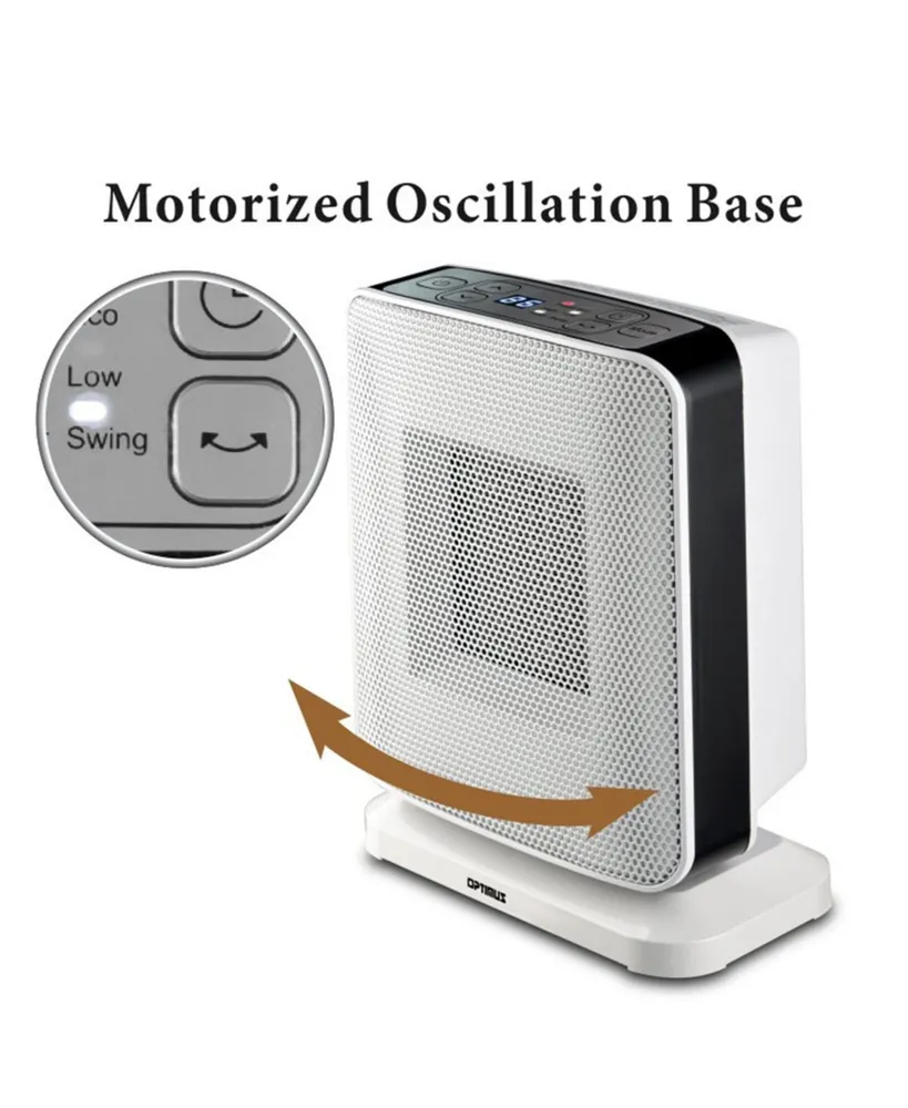 Optimus Portable Oscillation Ceramic Heater with Led Display