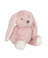 Lambs & Ivy Botanical Baby Plush Pink Bunny Stuffed Animal Toy - Hip Hop