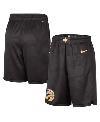 Men's Nike Black Toronto Raptors 2022/23 City Edition Swingman Shorts
