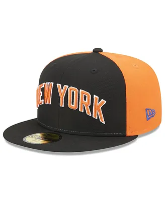 Men's New Era Black York Knicks 2022/23 City Edition Official 59FIFTY Fitted Hat