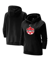 Women's Nike Canada Soccer Varsity Raglan Tri-Blend Pullover Hoodie