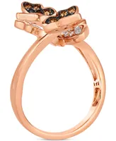 Le Vian Diamond Butterfly Statement Ring (1/2 ct. t.w.) 14k Rose Gold
