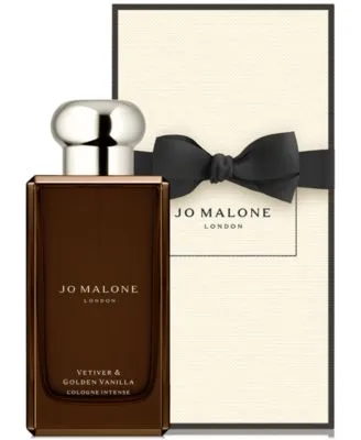 Jo Malone London Vetiver Golden Vanilla Cologne Intense Fragrance Collection