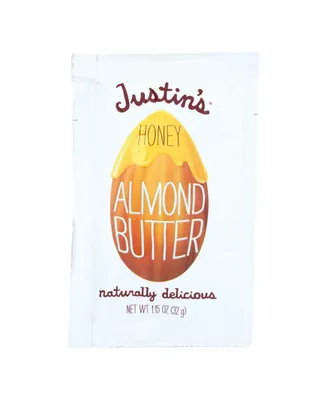 Justin's Nut Butter Squeeze Pack - Almond Butter - Honey - Case of 10