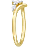 Oval Diamond Engagement Ring (1/3 ct. t.w.) 14k Gold