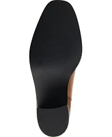 Journee Signature Women's Rowann Block Heel Chelsea Booties