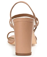 Journee Signature Women's Lenonn Block Heel Dress Sandals
