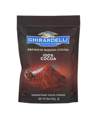 Ghirardelli Baking Cocoa - Premium - 100 Percent Unsweetened - 8 oz