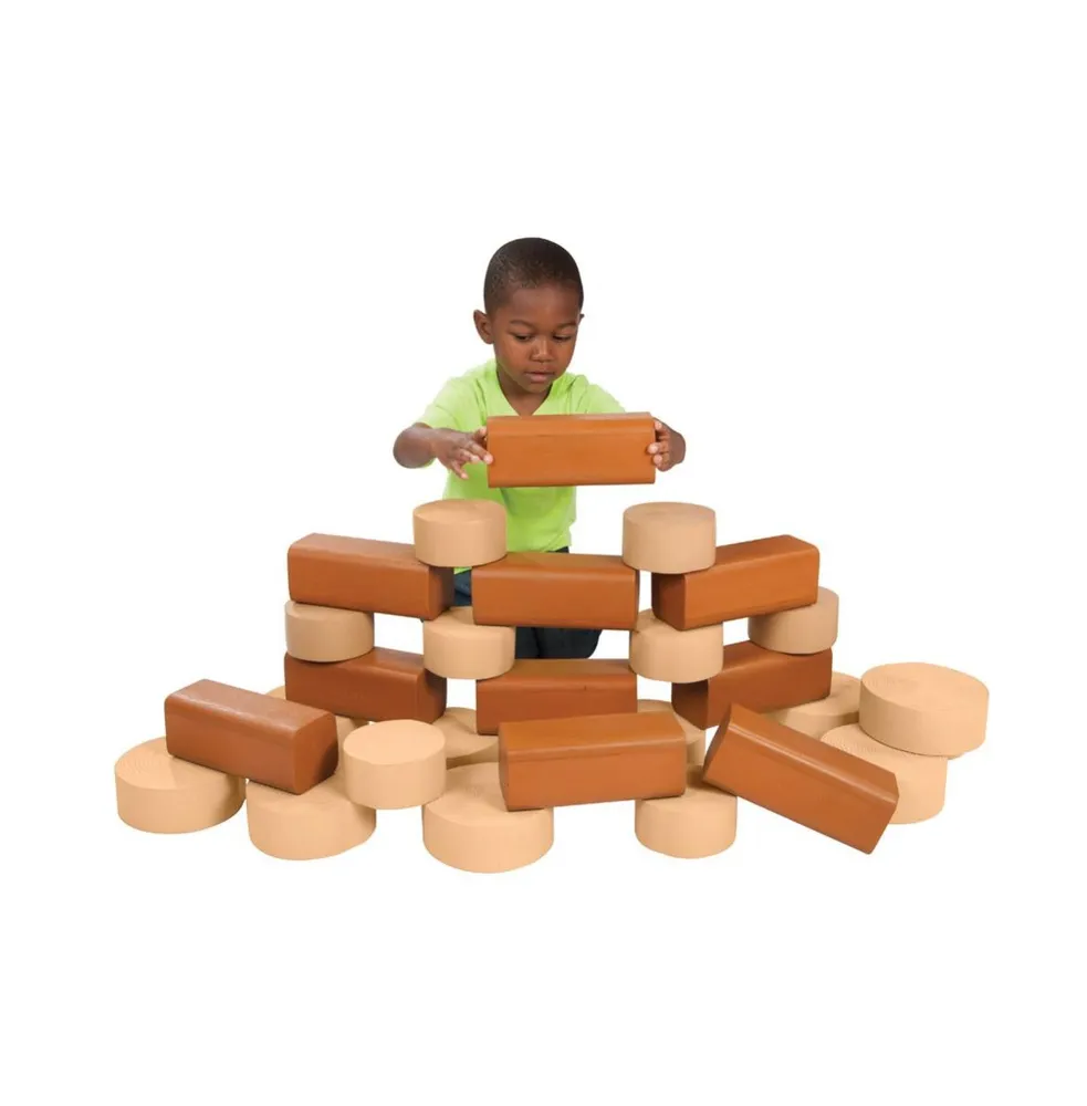 Kaplan Early Learning Foam Rock Wall Builders - Set of 25