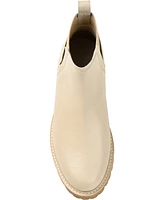 Journee Signature Women's Bristol Lug Sole Ankle Booties