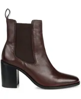Journee Signature Women's Rowann Block Heel Chelsea Booties