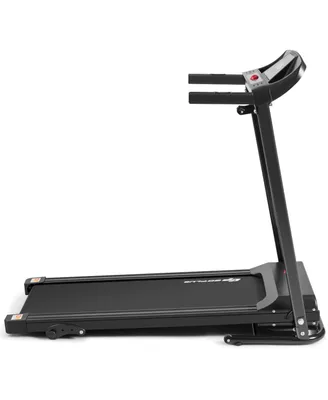 Costway 1.0HP Folding Treadmill Electric Support Motorized