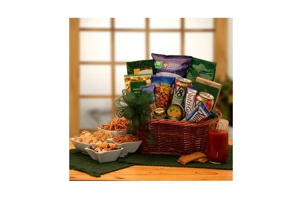 Gbds Heart Healthy Gourmet Gift Basket - healthy gift basket One basket