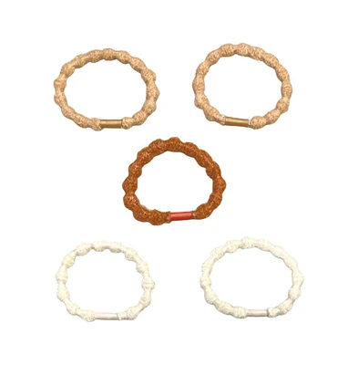 Hair Tie Set of 5 - Light Hair