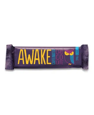 Awake Caffeinated Chocolate Energy Bar, Dark Chocolate 1.34oz