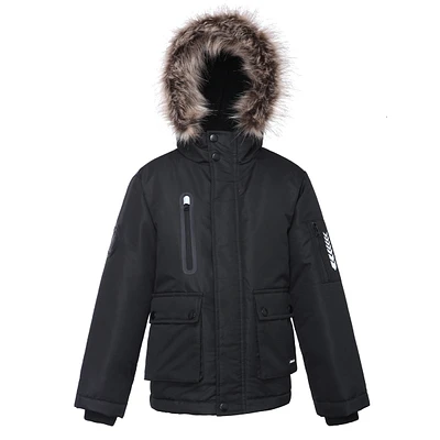 Rokka&Rolla Boys Parka Jacket with Insulated Hood