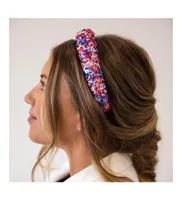 Headbands of Hope All That Glitters Headband - Red + Blue for Girls