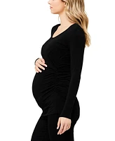 Maternity Organic Cotton Lift Up Nursing Top