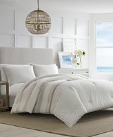 Nautica Saybrook Cotton Reversible 3-Piece Duvet Cover Set