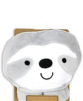 3 Stories Trading Baby Boys and Baby Girls Sloth Hooded Blanket