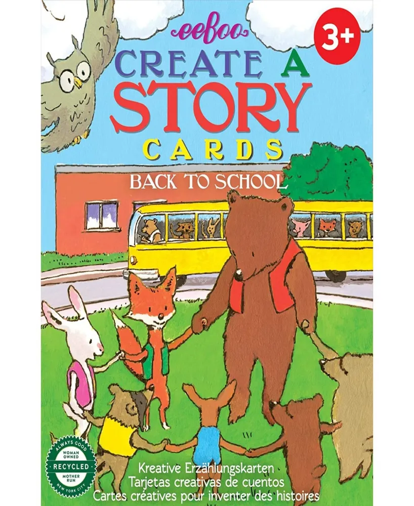 Eeboo Back to School Tell Me a Story Cards