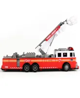 Fdny Radio Control Ladder Fire Truck Lights Sound Daron Worldwide, 11"