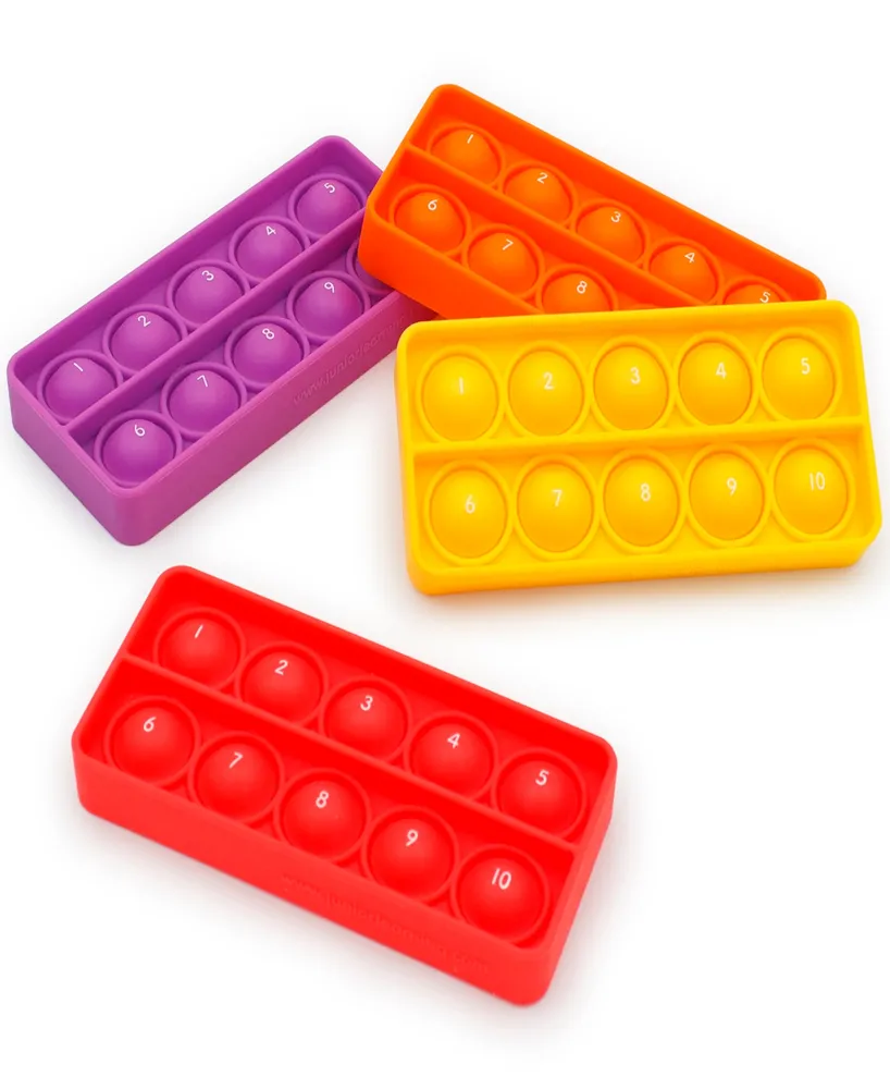 Pop Learn Bubble Board 10 Frames Bubble Boards Set, 4 Piece