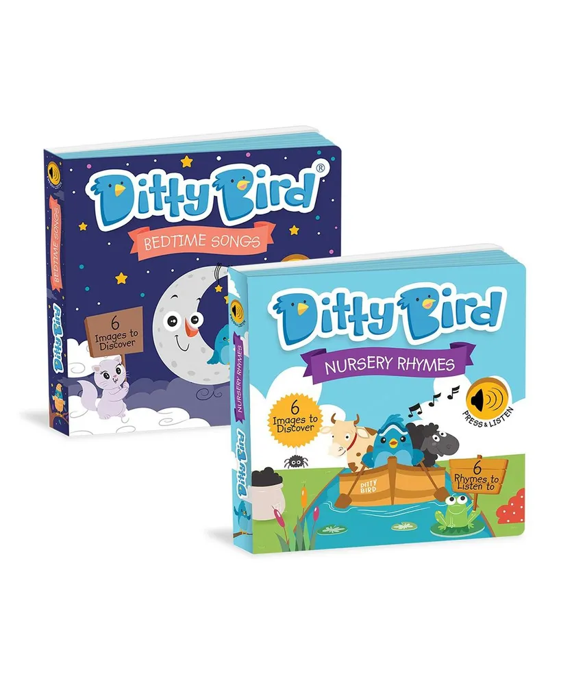 Ditty Bird Bedtime and Nursery Rhyme Song Books