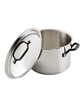 KitchenAid 5-Ply Clad Stainless Steel 6 Quart Induction Stockpot with Lid