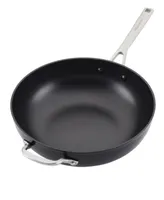 KitchenAid Hard-Anodized Aluminium 12.25" Induction Non-stick Wok with Helper Handle