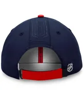 Men's Fanatics Navy Washington Capitals Authentic Pro Rink Pinnacle Adjustable Hat