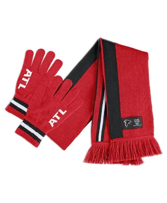 Women's Wear by Erin Andrews Atlanta Falcons Scarf and Glove Set