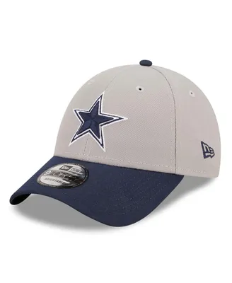 Men's New Era Gray and Navy Dallas Cowboys The League 2Tone 9FORTY Adjustable Hat