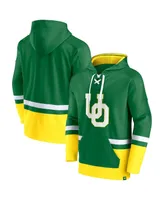 Men's Fanatics Green Oregon Ducks First Battle Pullover Hoodie