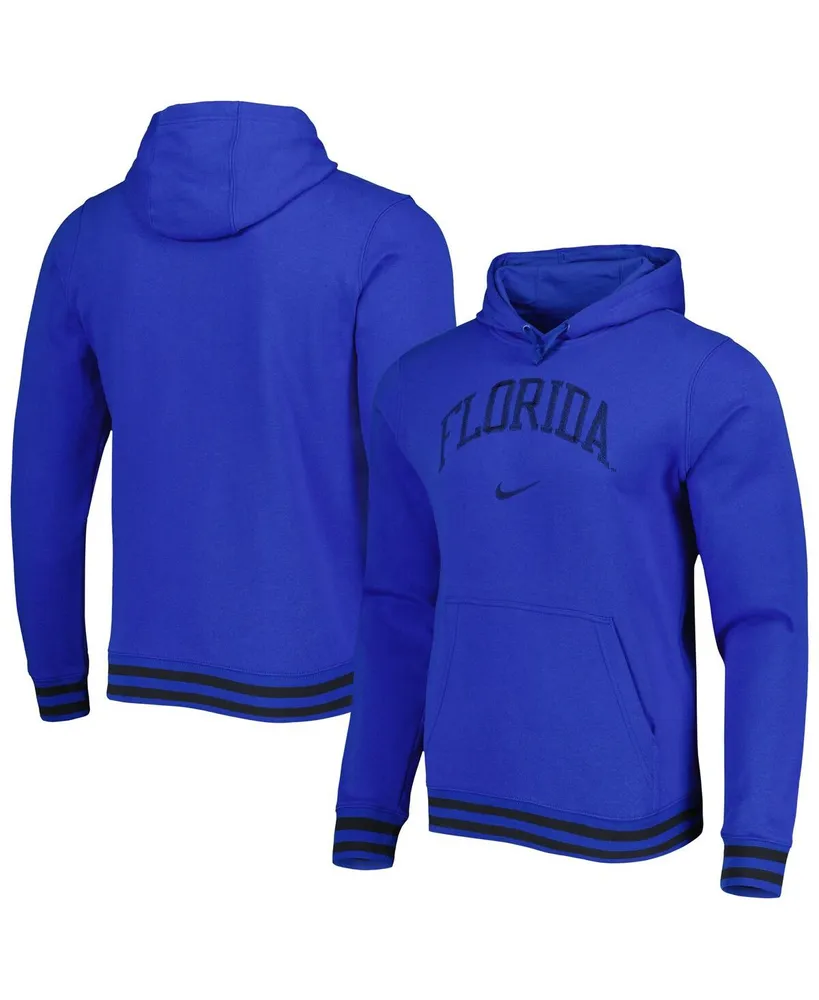 Nike Men's Nike Royal Florida Gators Sketch Retro Pullover Hoodie