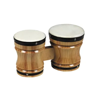 Rhythm Band Kiln-dried Hardwood Bongo Drums