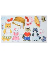 Story Time Felts The Three Little Kittens Who Lost Their Mittens Felt Board - 16 Pieces