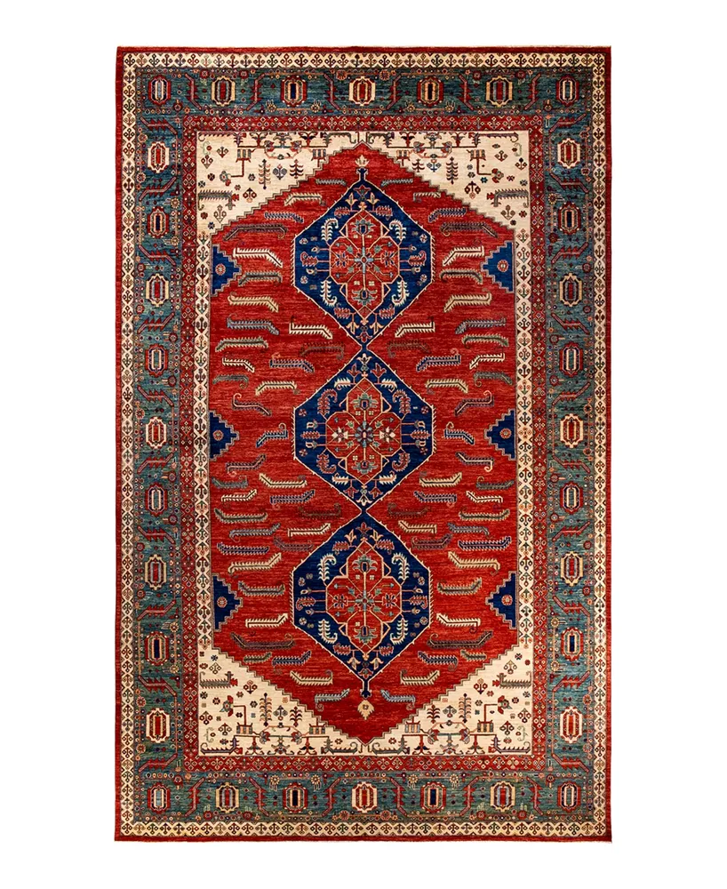 Adorn Hand Woven Rugs Serapi M1973 9'8" x 15'8" Area Rug