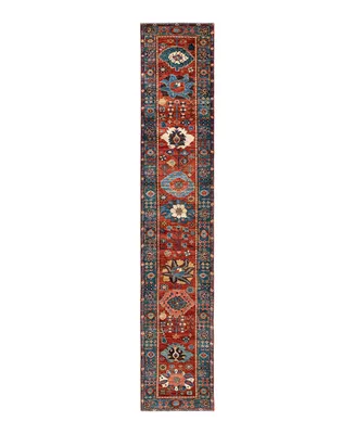 Adorn Hand Woven Rugs Serapi M1973 2'9" x 15'11" Runner Area Rug