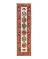 Adorn Hand Woven Rugs Serapi M1973 2'9" x 9'9" Runner Area Rug